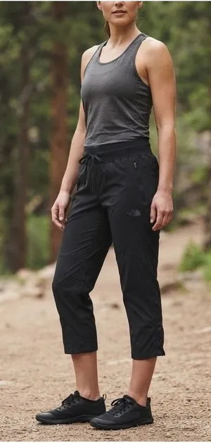 The North‎ Face Aphrodite 2.0 Capri Pants Black FlashDry Hiking Womens 3X NEW thumbnail 1