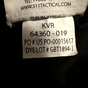5.11 Tactical Taclite Pro Pants 30" Cargo Ripstop Mid Pockets Straight Black 6R thumbnail 5