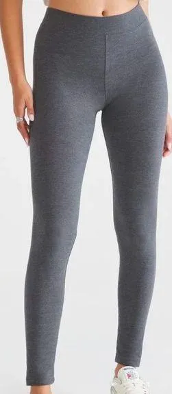 Woman’s Aeropostale Gray High-Rise Perfect Leggings soft, stretchy fabric thumbnail 1