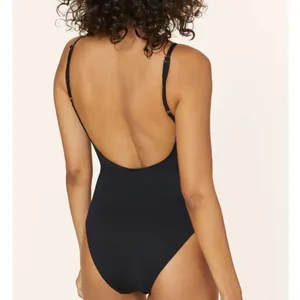 Andie The Laguna One Piece Swimsuit Black size M NWT‎ thumbnail 3