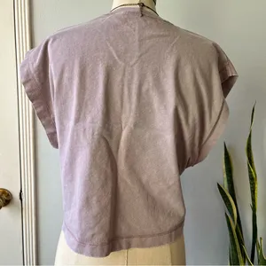 Zara-•Dusty Lavender Muscle Sweat-T•sz M thumbnail 3