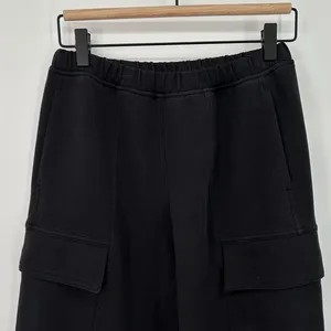 Lululemon Scuba Wide Leg Cargo Pant‎ Black Size 4 Athleisure Minimalist Travel thumbnail 2