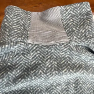 Columbia Womens Grey Herringbone Fleece Quarter‎ Zip Pullover Sweater Large thumbnail 10