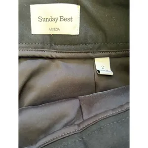 Aritzia Sunday Best Black Pleated Mini Skirt School Girl Prep Womens Size 2 thumbnail 5
