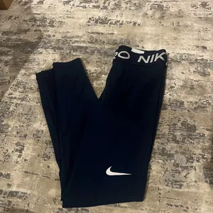 FLAWED Nike Navy Blue Pro 365 Tight Leggings Size Small thumbnail 2