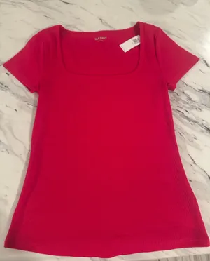 Old Navy Ribbed Top thumbnail 1