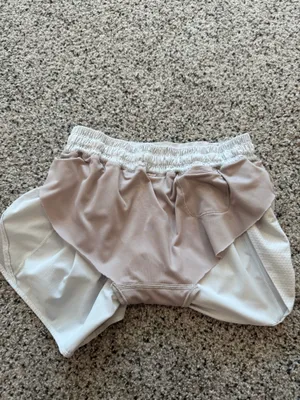 White Lululemon Shorts thumbnail 3