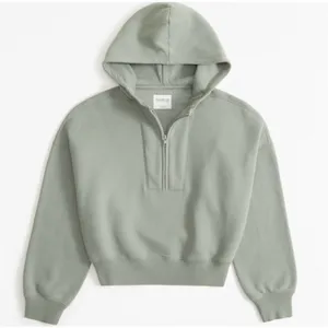 ✨Abercrombie and Fitch Sunday Half-Zip Green in Sz XXS Hoodie✨ thumbnail 3