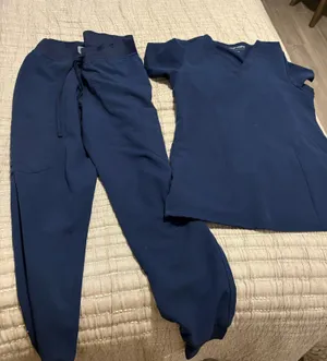 Mandala Scrub set Blue Size XS thumbnail 1
