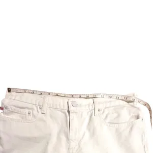 Polo Jeans Co Ralph Lauren White Denim Shorts Women 10 5 Inch Saturday Short y2k thumbnail 4