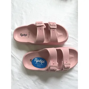 Floopi Womens Pink Cloud Slides Double Buckle Adjustable Sandals Size 9 EU 40 thumbnail 4