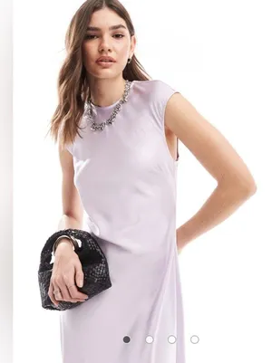 Nwot Bardot open back satin dress thumbnail 8