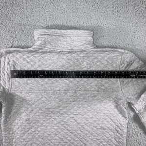 Patagonia Quilted Snap-T‎ Pullover Women S Gray Organic Cotton Layering Outdoor thumbnail 15
