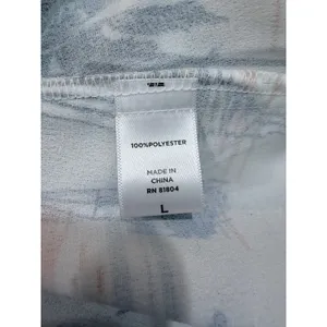 Fairhope Palm Tree‎ Sailboat Print Sleeveless Maxi Dress Pockets L Summer Resort thumbnail 6