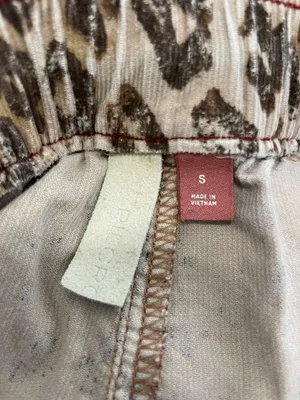 Anthropologie Pilcro Leopard Corduroy Pants thumbnail 3