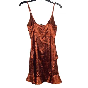 Altard State Wrap Dress Women's Size XS Floral Wrap Mini Adjustable Ruffles thumbnail 2