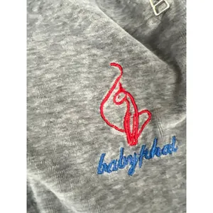 Baby Phat gray sweatpants with red stripes on the sides, size XL thumbnail 5