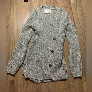 Anthropologie angel of the north cardigan sweater XS thumbnail 1