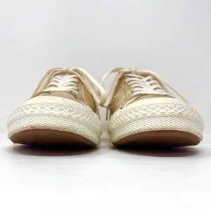 Converse One Star Metallic Gold Egret Leather Low 161589C Skate Sneaker 7 thumbnail 9