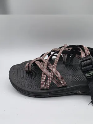 Chacos Womens ZX/2 Classic Black Red A Strappy Sport Sandals Size 9 Waterproof thumbnail 3