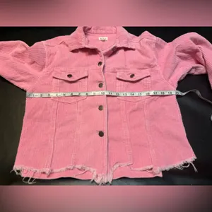 POL Pink Jacket Corduroy Style size Small thumbnail 8