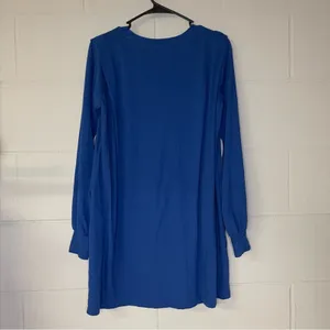 Free People Beach Jordan Tunic in Rinsed Cobalt Blue Women’s Sz XS Oversized Top thumbnail 7