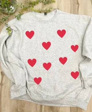 Boutique Hearts Sweatshirt thumbnail 2