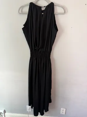 SheBird The Emma Satin Bra Dress Black 2 Small thumbnail 5