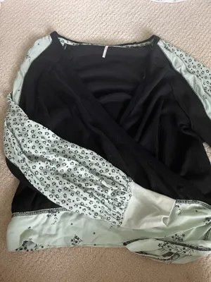 Patterned Free People Top thumbnail 2