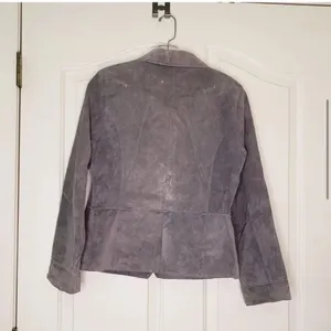 Brandon Thomas Leather Jacket Size Small Purple thumbnail 4