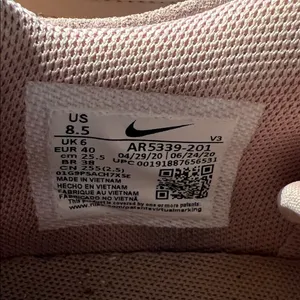 Nike Women's Blush Pink AF-1 Platform Sneakers Women’s‎ Size 8.5 thumbnail 6
