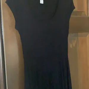 Old Navy Black cotton swing dress thumbnail 4
