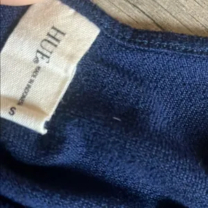 HUE Relaxed Blue Sleeveless Tank Top thumbnail 2