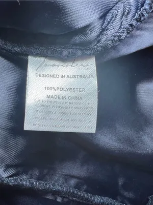 Twosisters The Label Rhia Lace navy Midi‎ Dress with Spaghetti Straps size 4 thumbnail 9
