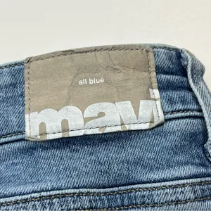 Mavi Barcelona High Rise Wide Leg Womens Size 31 Blue Denim Jean‎ *TINY FLAW thumbnail 6
