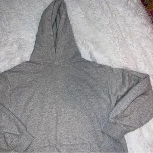 Aerie Gray Graphic Hoodie Sweatshirt “Be The Real You” Size Medium thumbnail 3