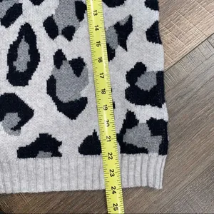 Umgee Entro Leopard Sweater Women’s Medium thumbnail 8