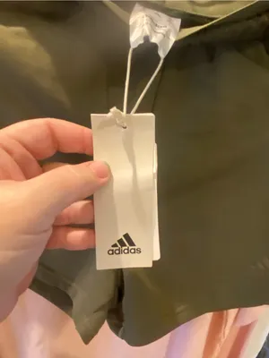 Olive Green Adidas super cute shorts new with Tag thumbnail 5