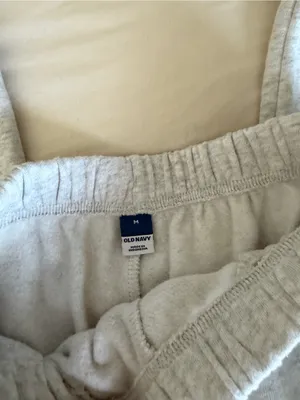 Gray old navy sweatpants thumbnail 3