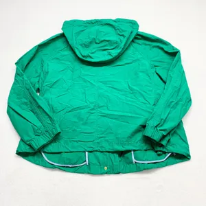 Loft Utility Hooded‎ Anorak Jacket Womens XL Green Size XL Windbreaker Cotton thumbnail 6