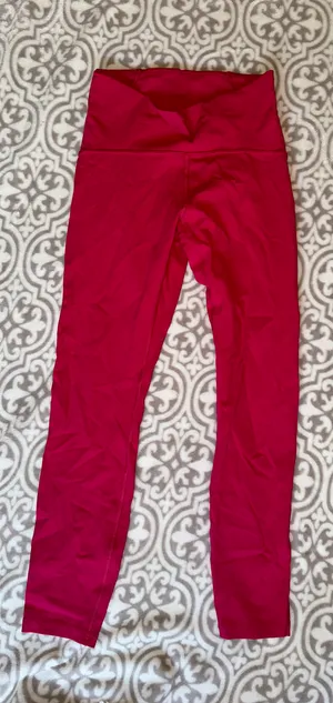 Lululemon Hot Pink Leggings thumbnail 1