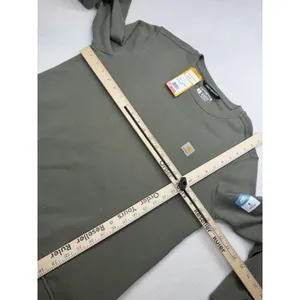 Carhartt Women's Tencel Crew Sweatshirt Green Small NWT NEW $60 MSRP thumbnail 5
