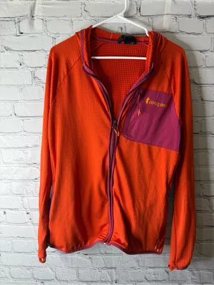 cotopaxi otero Women's Bright Orange Jacket with Purple Chest Pocket size XL thumbnail 3