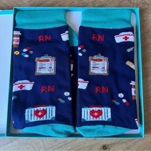 Happy Socks Nurse Socks (NWT) Blue thumbnail 1