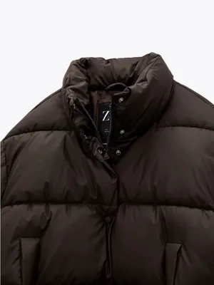 Zara water repellent puffer jacket thumbnail 3
