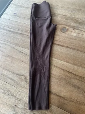 Fanka Body Sculpt 7/8‎ Leggings 2.0 Reversible Wear High Rise Compression Brown thumbnail 3