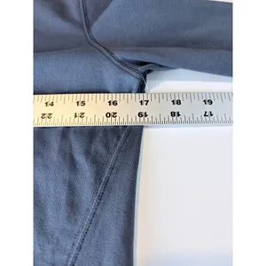 NWT Free People FP Movement Mock Neck Long Sleeve Cropped Top Midnight‎ Navy M thumbnail 6