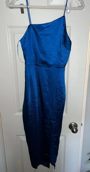 Showpo Satin Midi Dress thumbnail 1