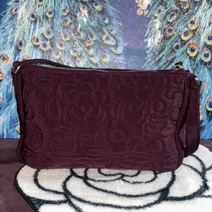 Vera Bradley Plum Quilted Shoulder Bag thumbnail 6