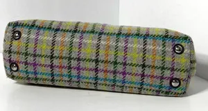 Coach Penelope Tattersall Colorful Plaid Wool Shoulder Bag Purse thumbnail 8
